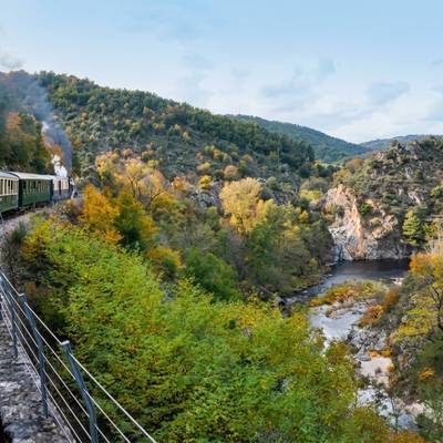 Le vélorail au Boucieu-Le-Roi 