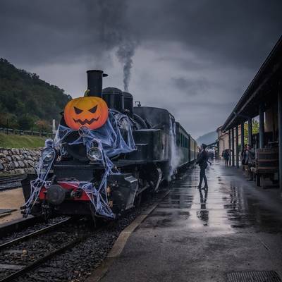 Halloween au Train de l'Ardèche